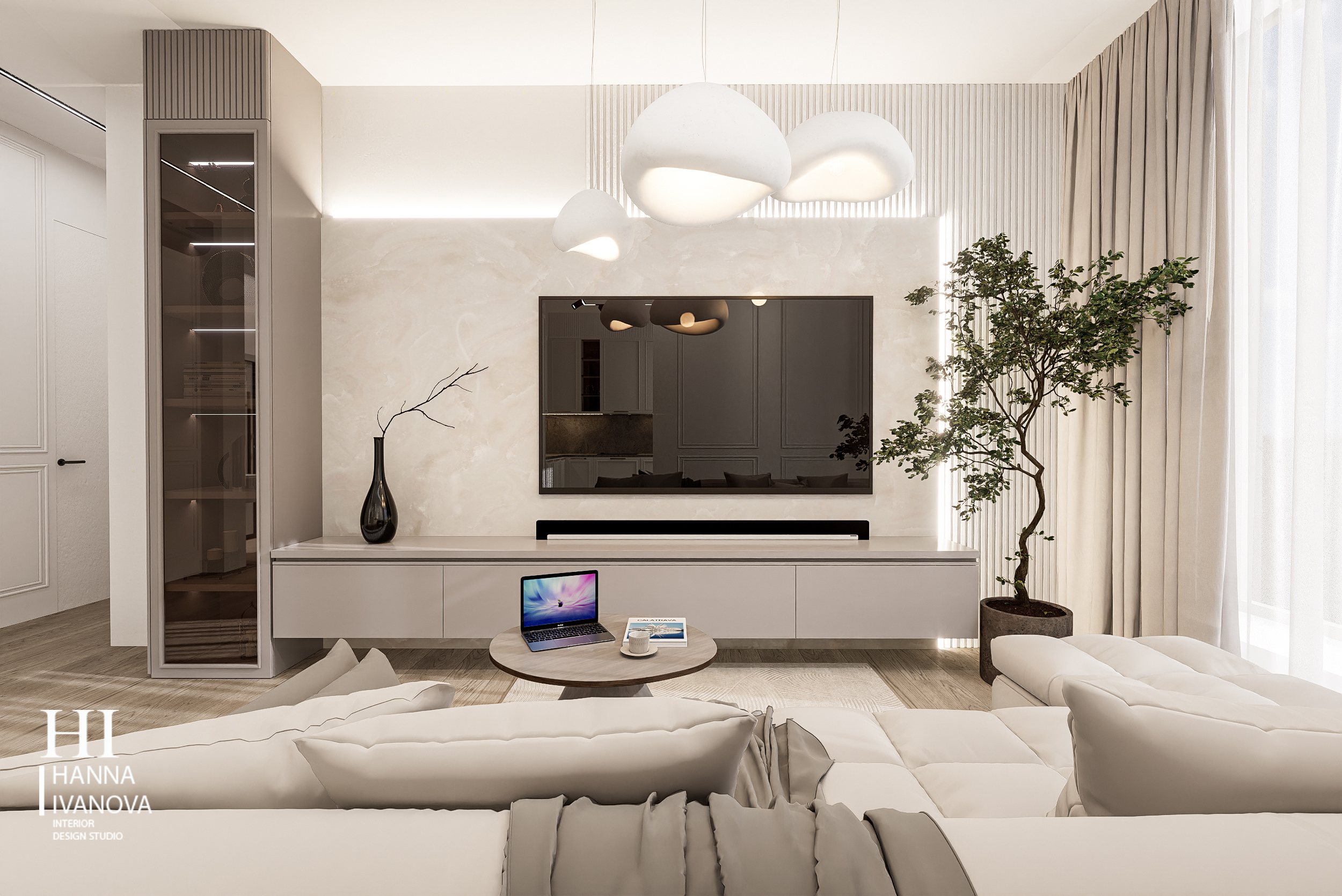 Дизайн-проект квартиры в ЖК Небо 71 м²